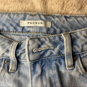 Pacsun ripped mom jeans